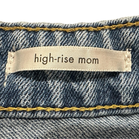 Wrangler Blue High-Rise Mom Denim Style - Picture 5 of 12